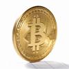 1 Creative Commemorative Gold Plated Bitcoin Collectible Bitcoin Art Collectible Gold Commemorative Coin