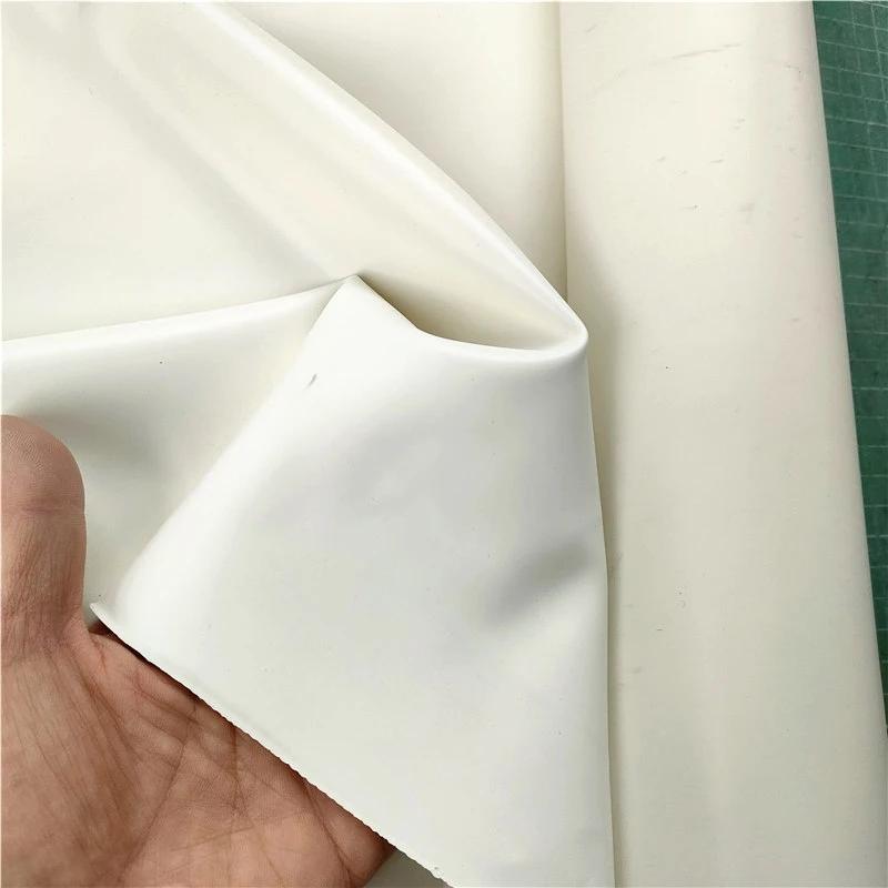 100x108см Листовая резина латексная Эластичная гладкая Водонепроницаемая ткань для платья Костюма Эфирные масла Матраса Сексуальное белье Постельное белье