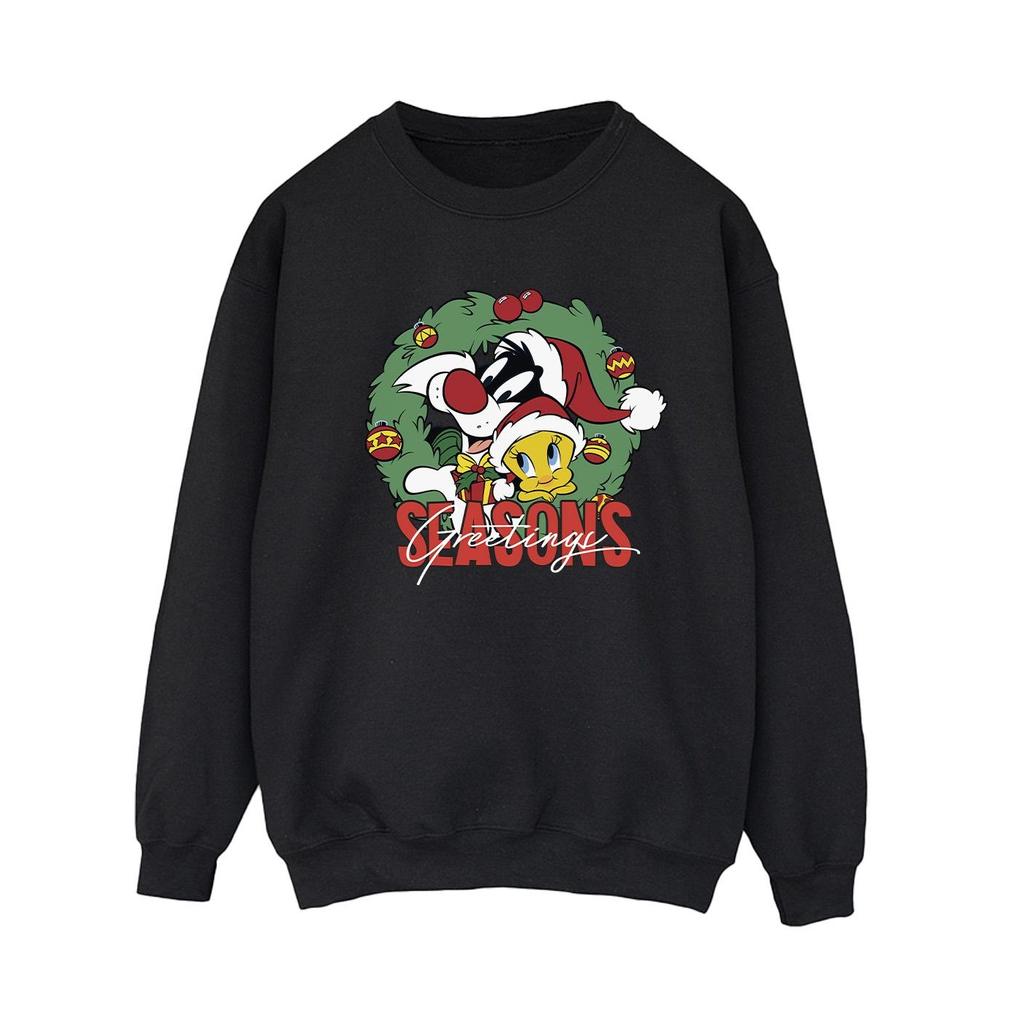 Looney Tunes Womens/Ladies Seasons Greetings Sweatshirt