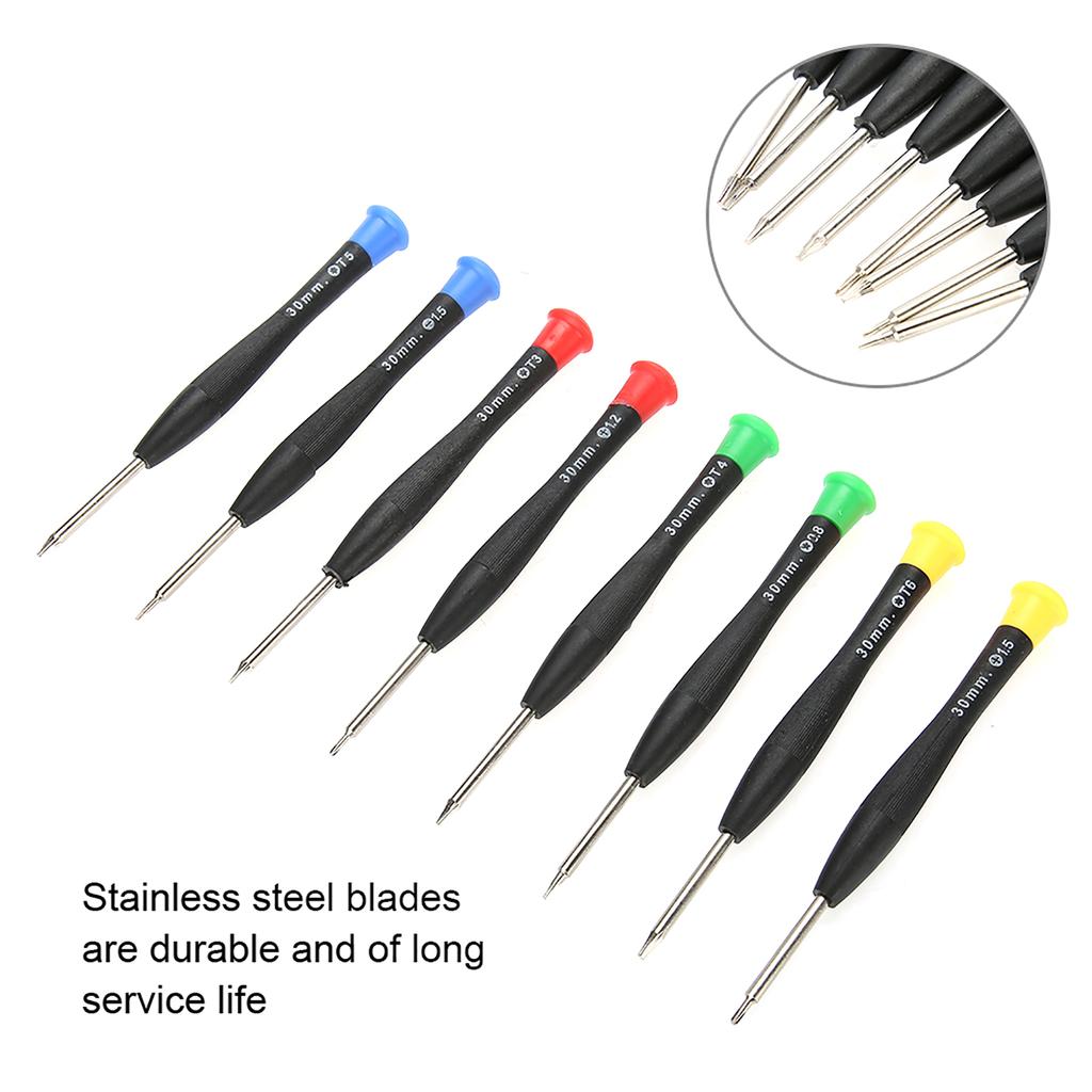 8pcs Precision Screwdriver Electronic Watch Repair Jewelry Making Screwdrivers Set