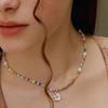 Colorful Vacation Daisy Necklace_Vh2435Ne014M