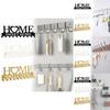 Modern Iron Home Letter Key Towel Organizer With Screw Mount For Household Storage