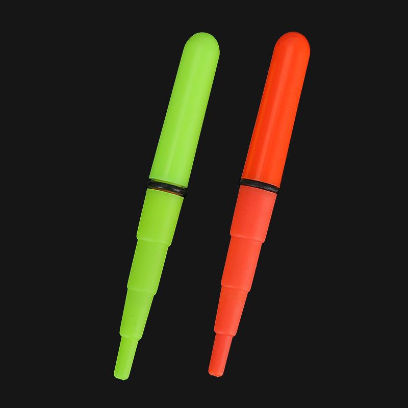 Электронная светящаяся рыболовная палка: Светящаяся головка и плавающая лампа для морской рыбалки