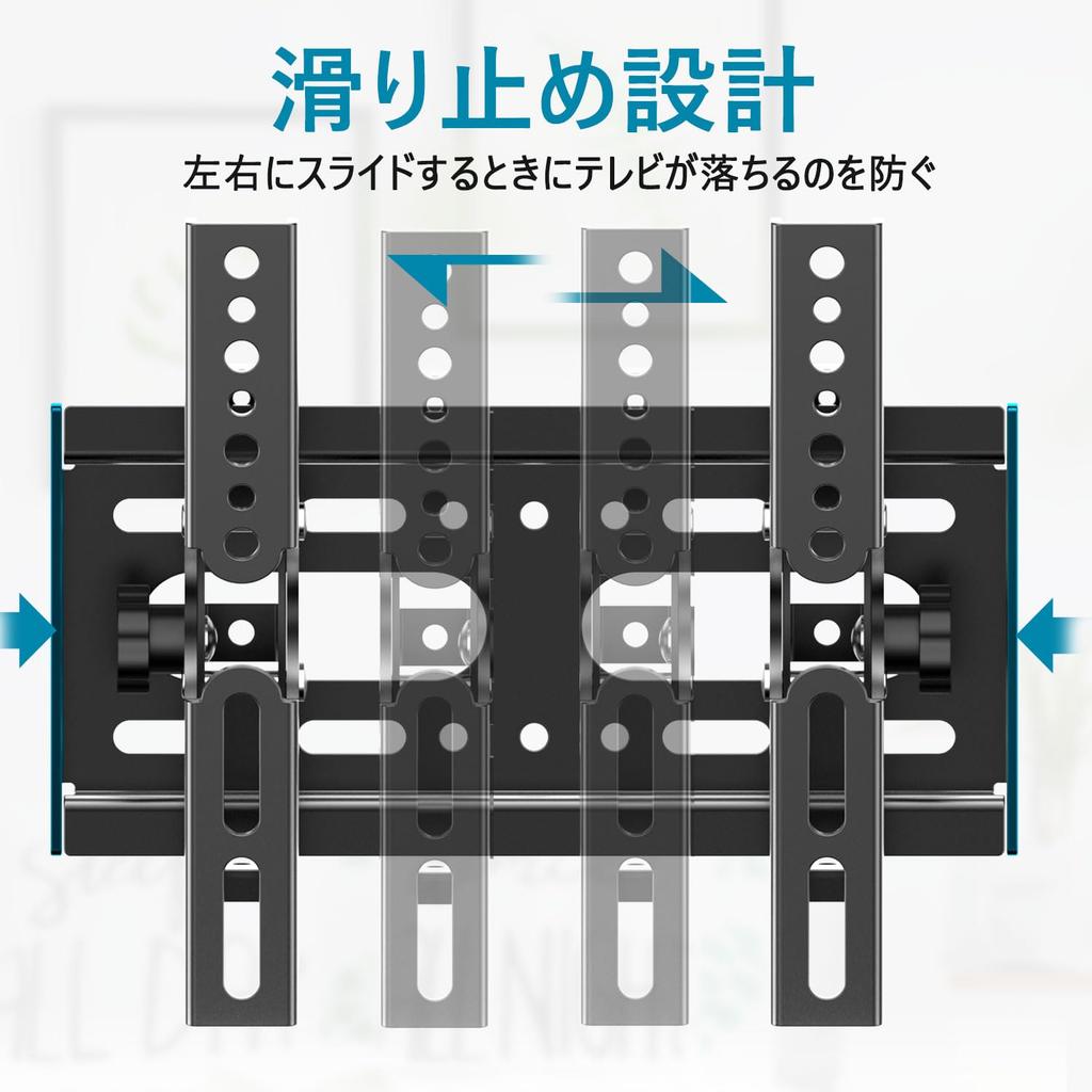 Кронштейн для настенного крепления телевизора ASMXQY, совместимый с небольшим ЖК-дисплеем, для наклона ЖК-телевизора по вертикали, грузоподъемность VESA, кронштейн для настенного крепления телевизора 14–42 дюйма,