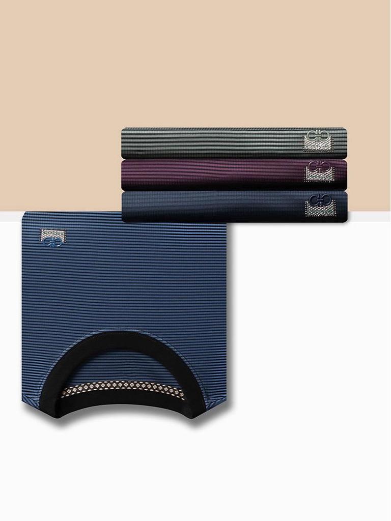 Мужской полосатый свитшот с длинным рукавом и круглым вырезом для весны и осени