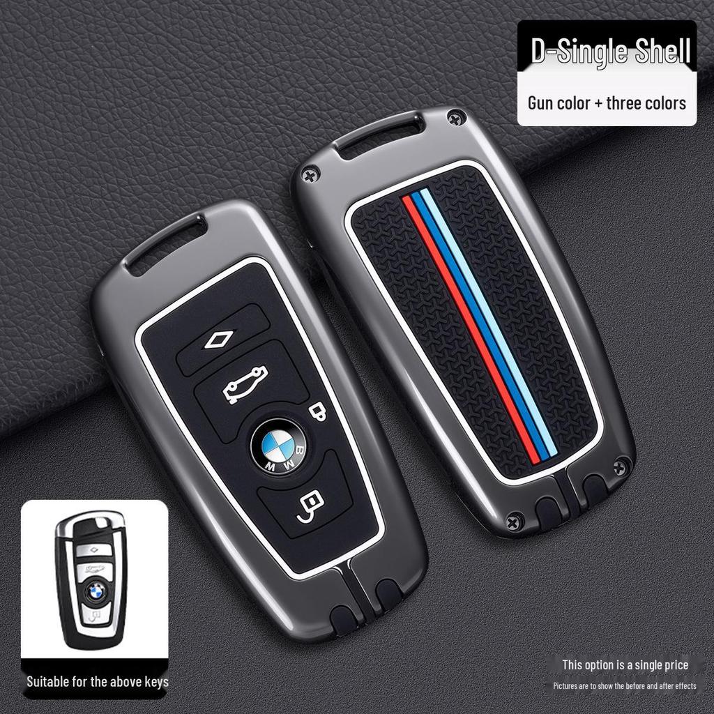 Compatible BMW Key Case for 1, 3, 5, New 7 Series, X1, X2, X3, X5, 530, i3
