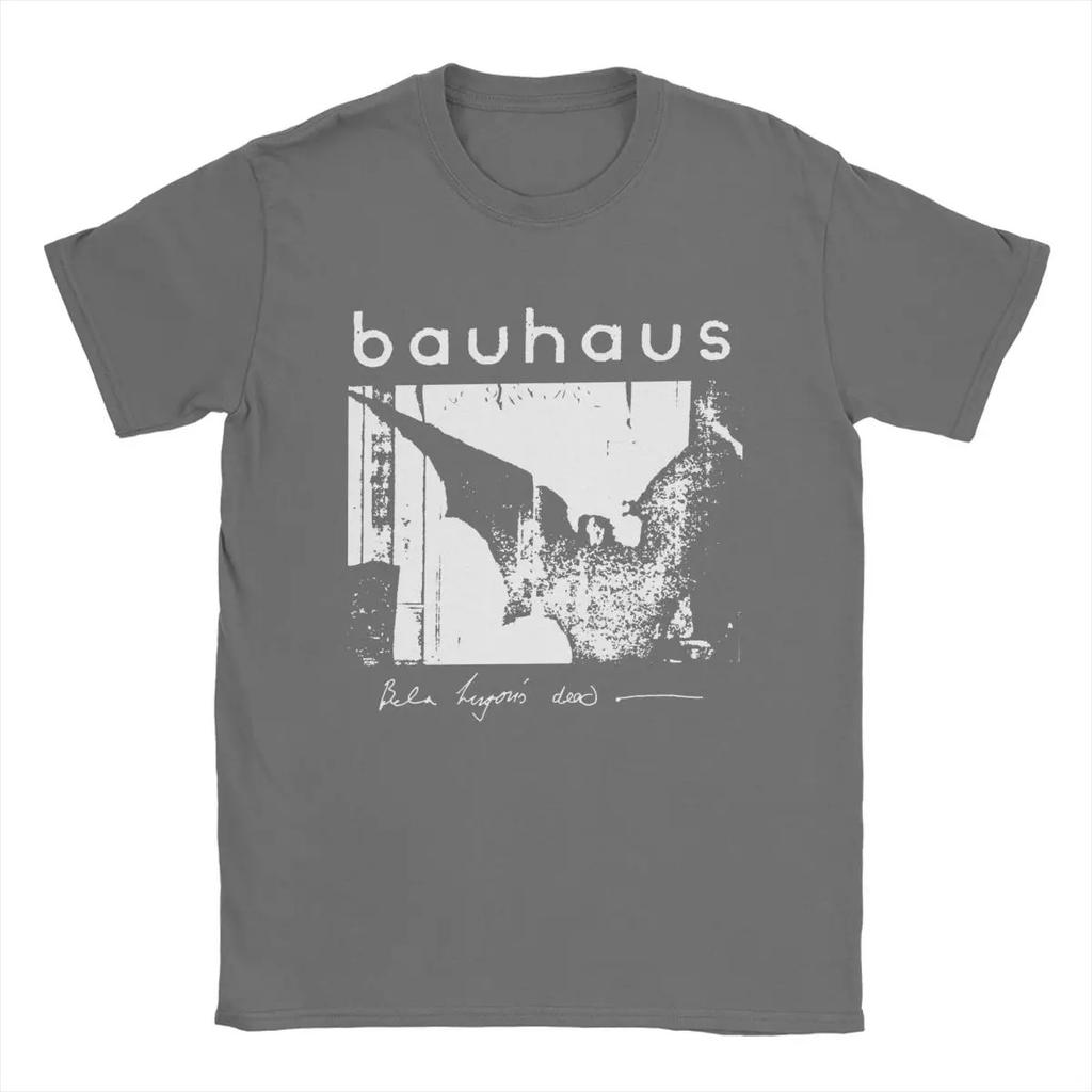 Bauhaus Bat Wings Bela Lugosis Dead T Shirt Men women Amazing TShirt Crew Neck Tee Shirt Short Sleeve Tops Adult High Quality