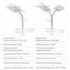 6W/12W Fish Tank Clip-on Light colored light Clamp lamp Aquarium Supplies double-headed LED bead LED Fish Tank Lamp