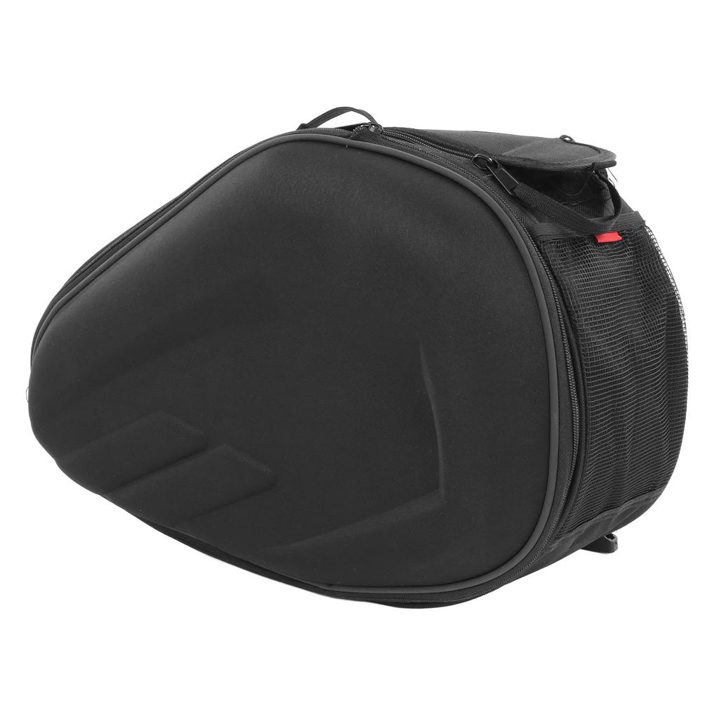 1 Pair Motorcycle Saddle Bag 600D Oxford Cloth Large Capacity Multi Purpose Motorcycle Side Bags Black