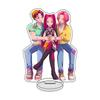 Cute Acrylic Stand With Anime-themed Elements, A Beautiful Desktop Decoration