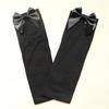 Women's Lace Trim Erotic Silk Thigh-High Stockings with Bow