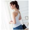 Летняя однотонная сексуальная футболка, корсет, майка, женская, уличная, Y2k, майка, без рукавов, рубашка с открытой спиной, корейская облегающая одежда 25786