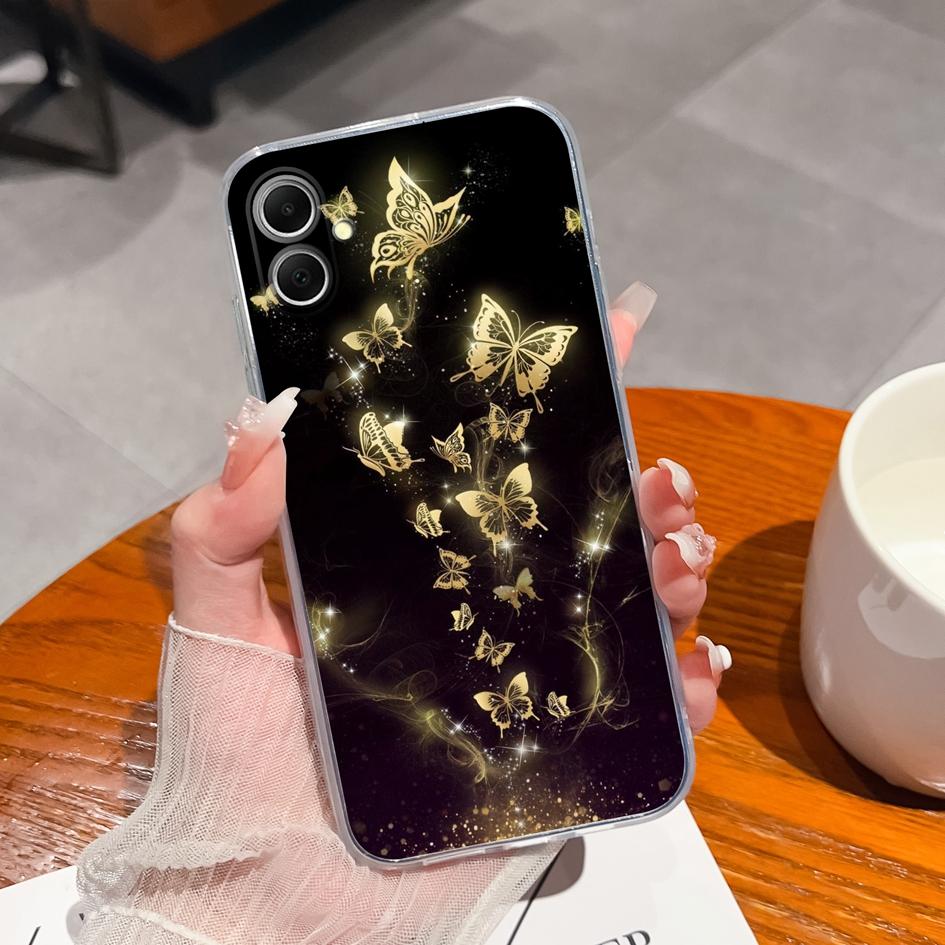 Чехлы для телефонов Samsung A35 A05S S23 FE A55 A34 Xcover 7 S24 Plus A15 «Милый астронавт» для девочек, мягкий силиконовый прозрачный популярный чехол-бампер для Galaxy