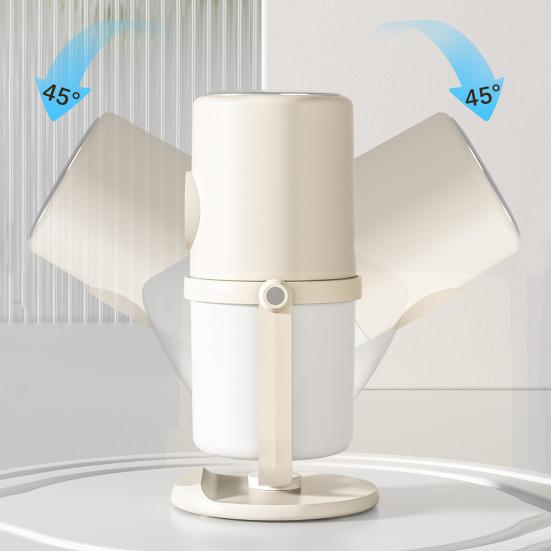 Ароматерапевтический увлажнитель воздуха с вращающимся кронштейном, интеллектуальным таймером, режимом двойного распыления, бесшумным распылителем воздуха с резервуаром для воды большой емкости