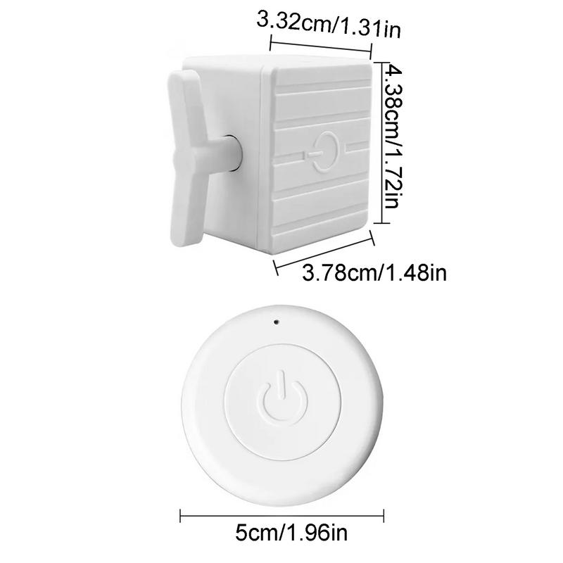 Finger Bot Button Pusher Wall Mounted RC No Wiring Switch Remote Smart Light Switch 20 M RF Range Remote Control on/off