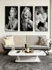Классический черно-белый холст-постер Модный принт для настенного искусства Идеально подходит для декора спальни, комнаты красоты и улучшает внешний вид домашнего декора