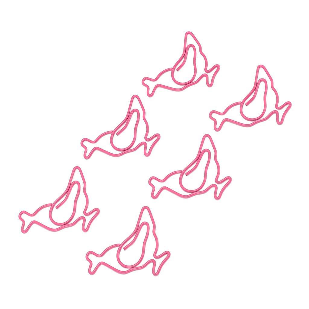 100 шт. скрепки для бумаг для цыплят, яркие цвета, скрепки для бумаг с животными, водонепроницаемые, нержавеющие, многоразовые, железная проволока Cu