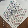Buqi Latti Итальянский Матовый Браслет с Четырехлистным Клевером Женский Натуральный Лазерный Браслет с Пятью Цветками Комната Фритиллярии Ювелирные Изделия