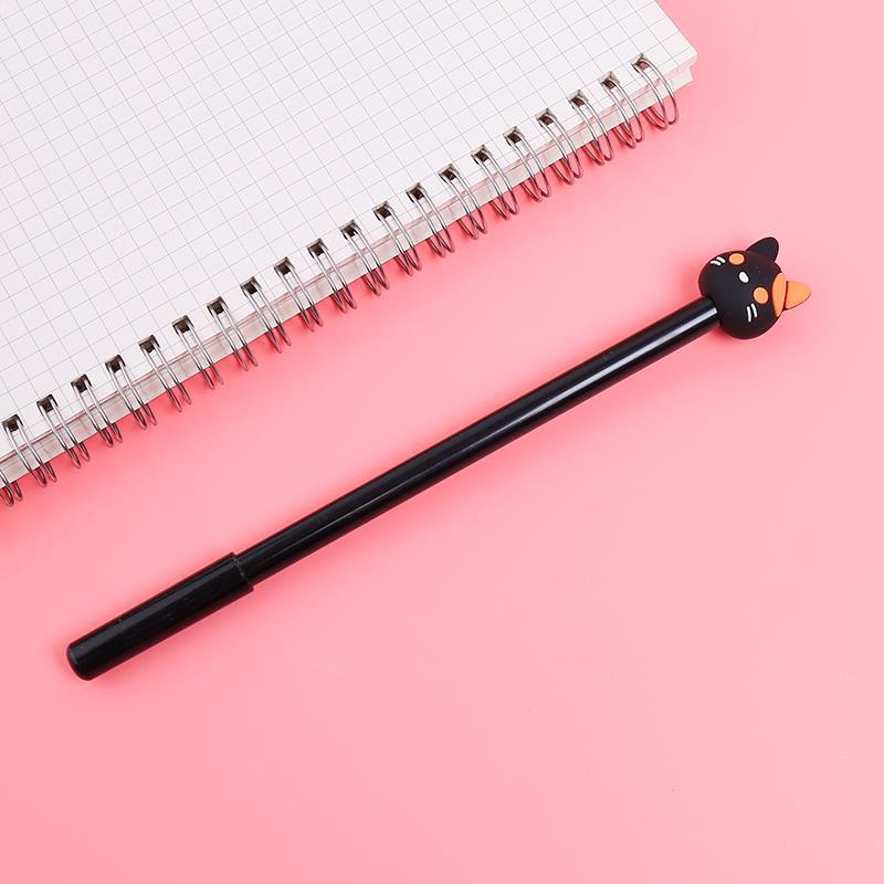Креативная ручка Cat Head Cat Claw Neutral Pen Черная ручка для воды Ручка для подписи студента