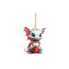 Vibrant Acrylic Dragon Christmas Tree Hanging Ornament Unique Car Interior Decoration