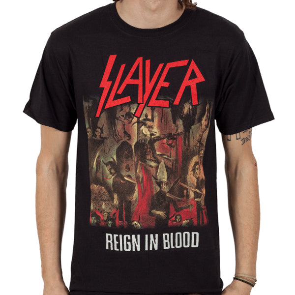 Best Slayer Band Graphic Cotton T-shirt Unisex Summer Short Sleeve Fashion Brand Tee Luxury Casual Vintage Retro Top