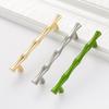 Creative Zinc Alloy Bamboo Knob for Furniture - Exquisite Antique Handle Accessories