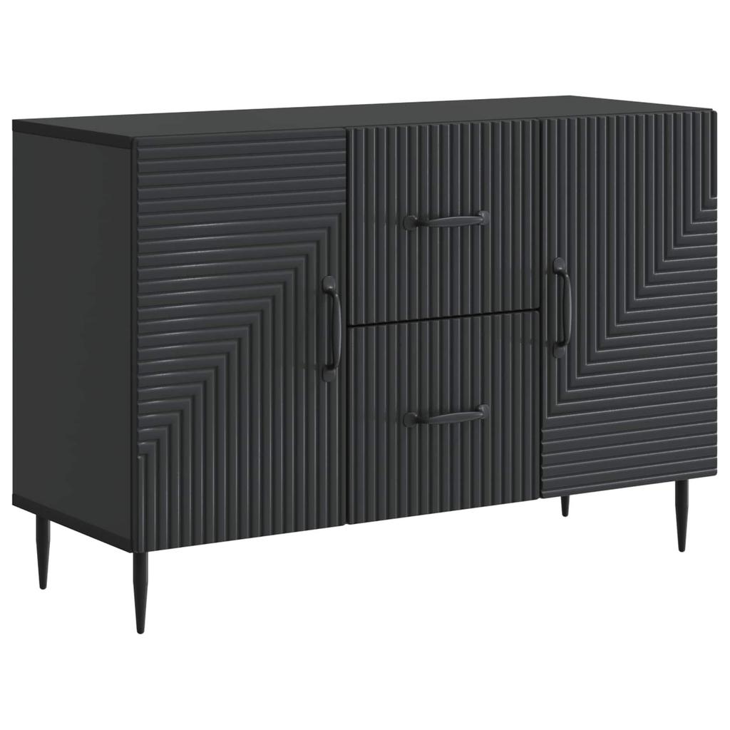Sideboard Black 89 x 34.5 x 60 cm Particleboard