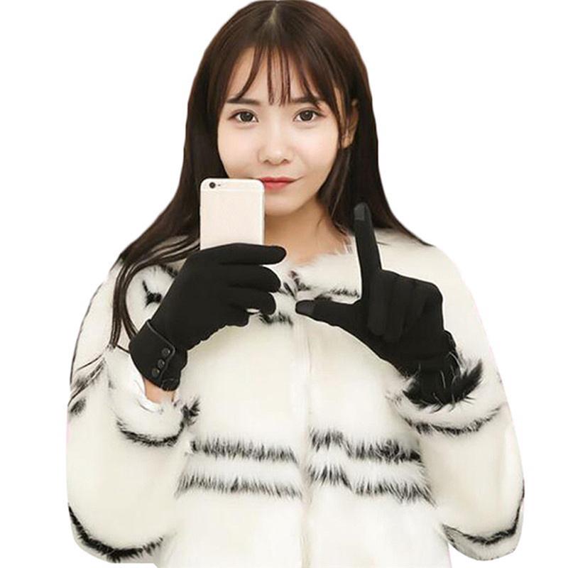 Элегантные плюшевые женские перчатки осень-зима для фитнеса женские перчатки для сенсорного экрана телефона удобные дышащие женские перчатки