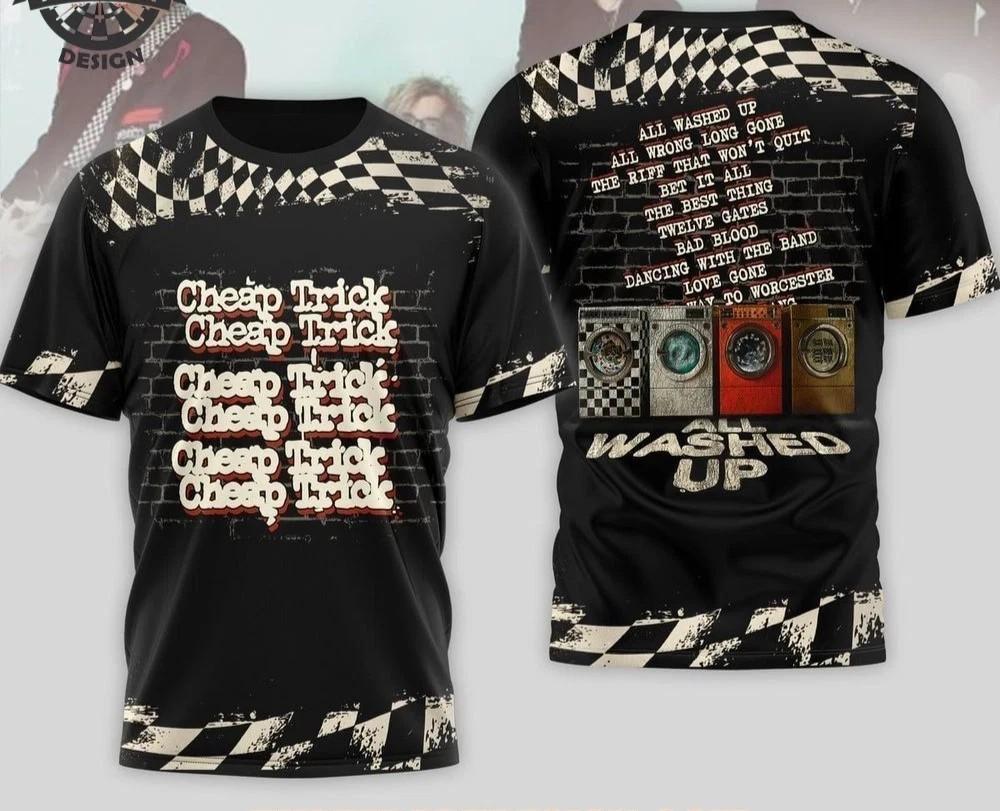 New Cheap Trick Band All Washed Up 3D Gift For Fans Unisex All Size Shirt LW1038