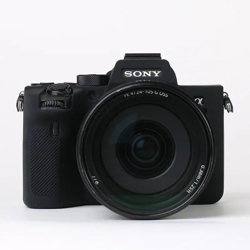 Силиконовый чехол для камеры Sony A7IV A7M4 A7c A7R A7 A7S Mark III IV A7SIII A7III A7RIII A7RIV