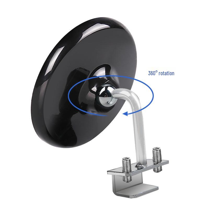 Круглое зеркало заднего вида 304 - Идеально для учебных автобусов автошкол, Широкоугольное, Подходит для малых транспортных средств