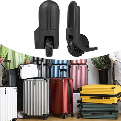 1 пара колес для чемодана, колеса для багажа, поворотные ролики, колеса для дорожного багажа, легко установить для замены багажа