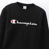 SWEATSHIRT Long Script Logo Crew Neck M [Champion] (Old Model) Sweatshirt, Sleeve, Print, Sweatshirt, Basic, Men's, Black,