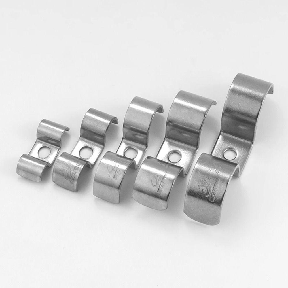 1Pcs M-Type Horseback Pipe Saddle Buckle Throat Hoop Pipe Clamp Line/Wire/Tubing/Gas Hose Pipe