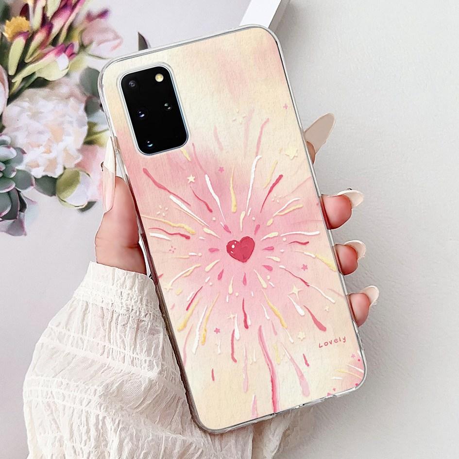 Для Samsung Galaxy S20 Plus Ultra 5G Чехол Модный Цветочный Расписной Мягкий Тонкий Силиконовый Задний Чехол Для Samsung S20 5G SM-G981B Funda