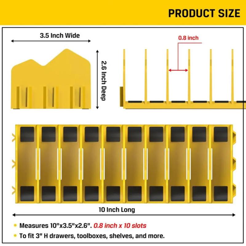 Практичная стойка-органайзер для плоскогубцев вмещает до десяти плоскогубцев, ящик для инструментов, прочная стойка-органайзер для инструментов, стойка для хранения, экономящая место