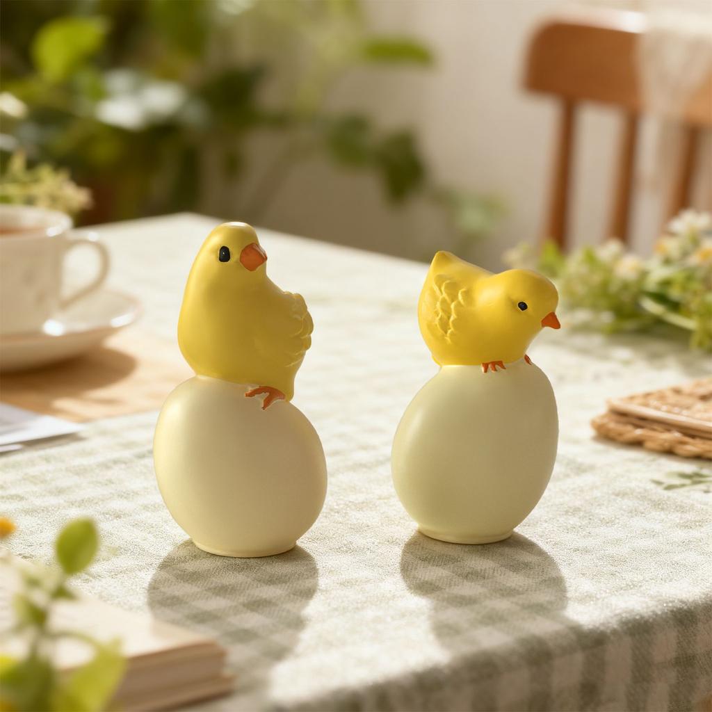 Набор из 1 шт. Силиконовые формы "Пасхальная Курица и Яйцо" | Идеально Для Пасхальных Гипсовых Фигурок, Ароматических Свечей, Поделок из Смолы | Идеально