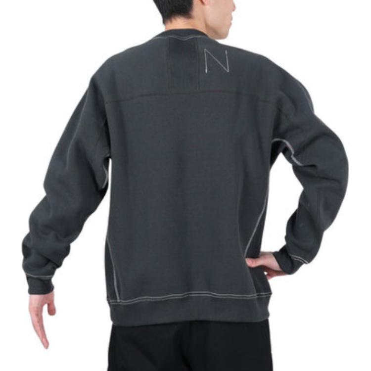 New Balance Толстовка мужская черная AMT25019-PHM
