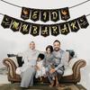 NEW Eid Mubarak Banner Garland Moon Letter Paper Bunting Garland Ramadan Kareem Decoration 2025 Islamic Muslim Party Supplies