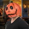 Хэллоуин страшная тыквенная маска латексный жуткий полный головной убор страшный костюм на Хэллоуин вечеринка косплей реквизит косплей аксессуары
