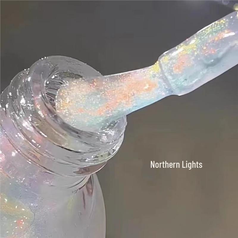 Aurora Отбеливающий Быстросохнущий Без Запаха Снимающийся Лак для Ногтей