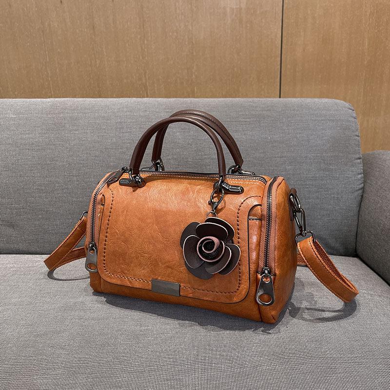 Новая трендовая ретро универсальная сумка через плечо модная сумка-подушка в стиле Бостон сумка на одно плечо сумка кроссбоди