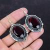 Серьги с ограненным мозамбикским гранатом, натуральные драгоценные камни, серьги-подвески ручной работы из стерлингового серебра 925 пробы, элегантные серьги в подарок для нее
