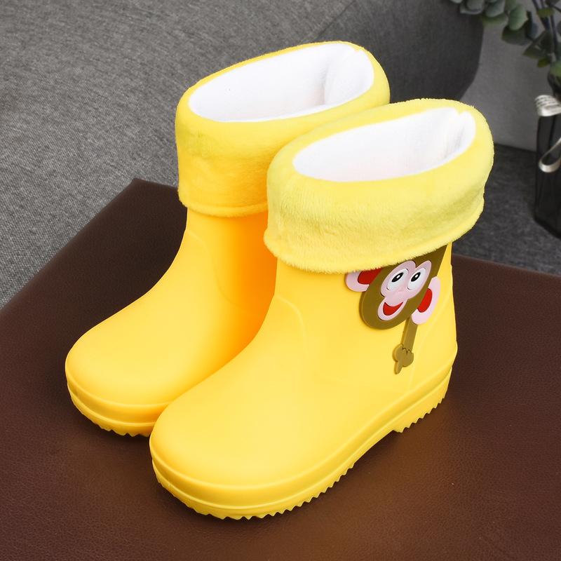 Kid Shoe Anti Slip Rain Boot for Children Four Seasons Cartoon Boy Rain Shoe Cute Girl Rubber Boots for Kid Baby Waterproof Shoe