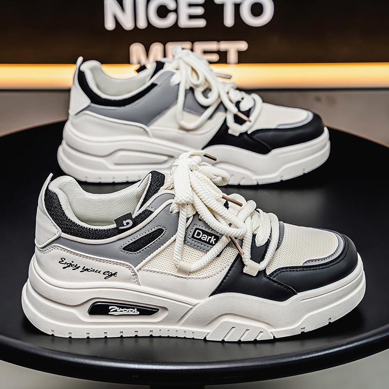 Мужская мода, повседневная низкая обувь для скейтбординга, удобные кроссовки для мальчиков, студенты, трендовая мягкая подошва, классическая дышащая нескользящая спортивная обувь