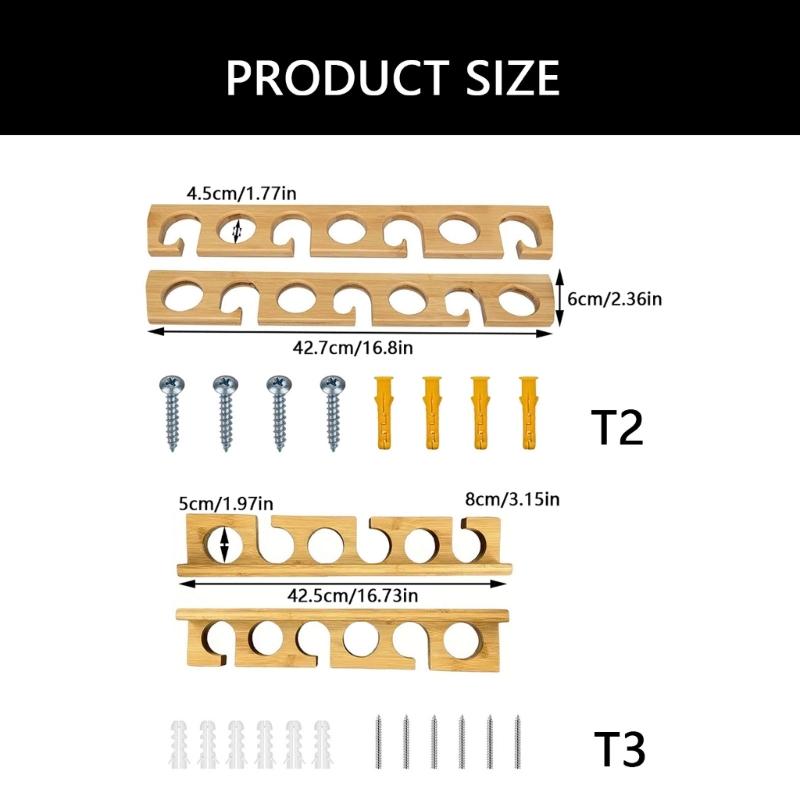 Держатель для удилищ Вмещает до 6 удилищ Вешалка для удилищ Органайзеры для хранения Подставка для выставки Потолочное крепление