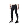 Nike Solid Color Logo Print Slim Fit Elastic Sports Pants Men Bottoms Black 642828-010