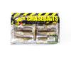 Chasebaits Flacid Shad 3inch Soft Lure 7/Pack Blood Gold (4655)