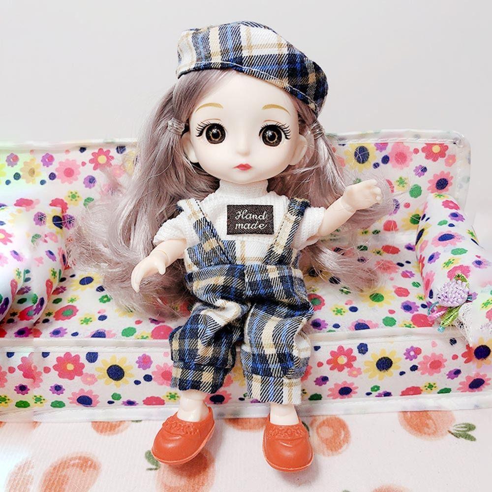 Casual Wear High-end Dress Up 20 Styles 1/12 Doll Dress Doll Skirt Suit for 16~17cm Doll