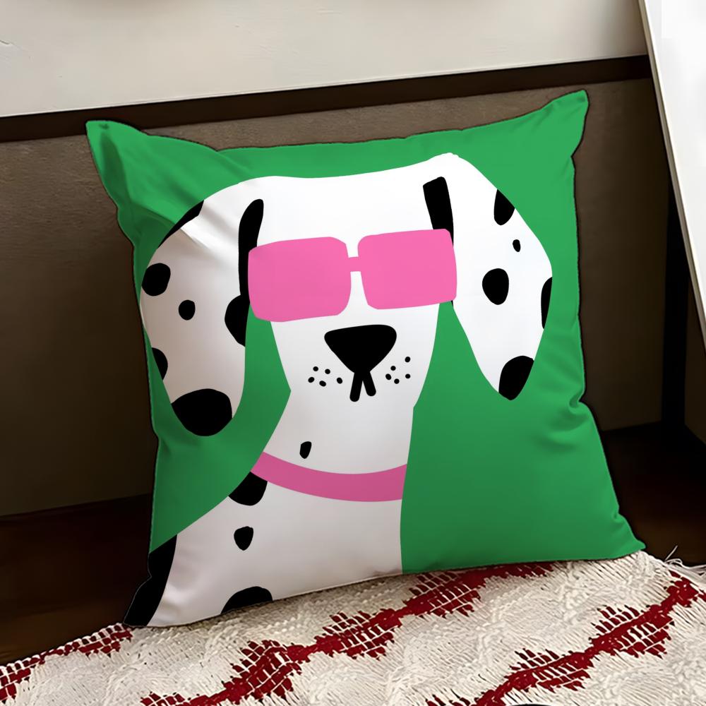 Cartoon Animal Cute Cushion Cover Reversible Soft Durable Pillow Cover Home  Car MultiScene Use for Daily Comfort